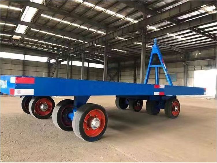 工业园搬运平板拖车